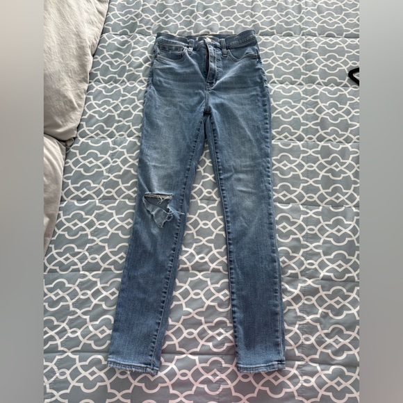 Madewell Women's 11” Road Tripper Jeans Blue Jeans - Picture 4 of 5